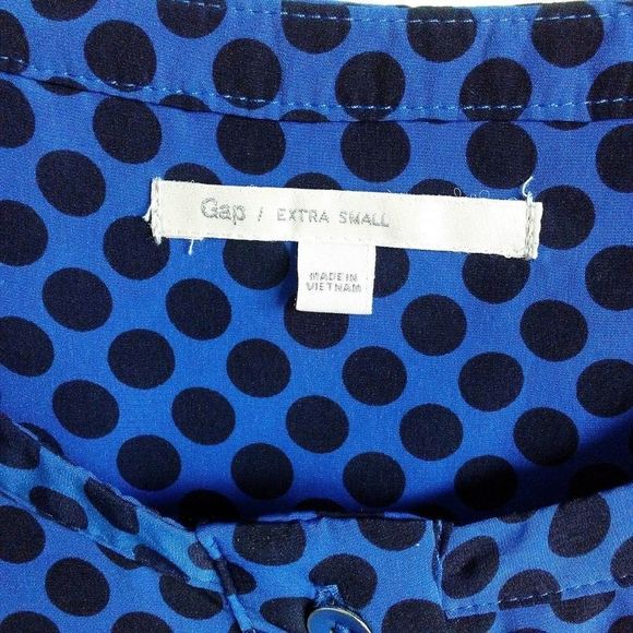Gap Deborah Pocket Polka Dot Shirt Dress Size XS - Picture 5 of 7